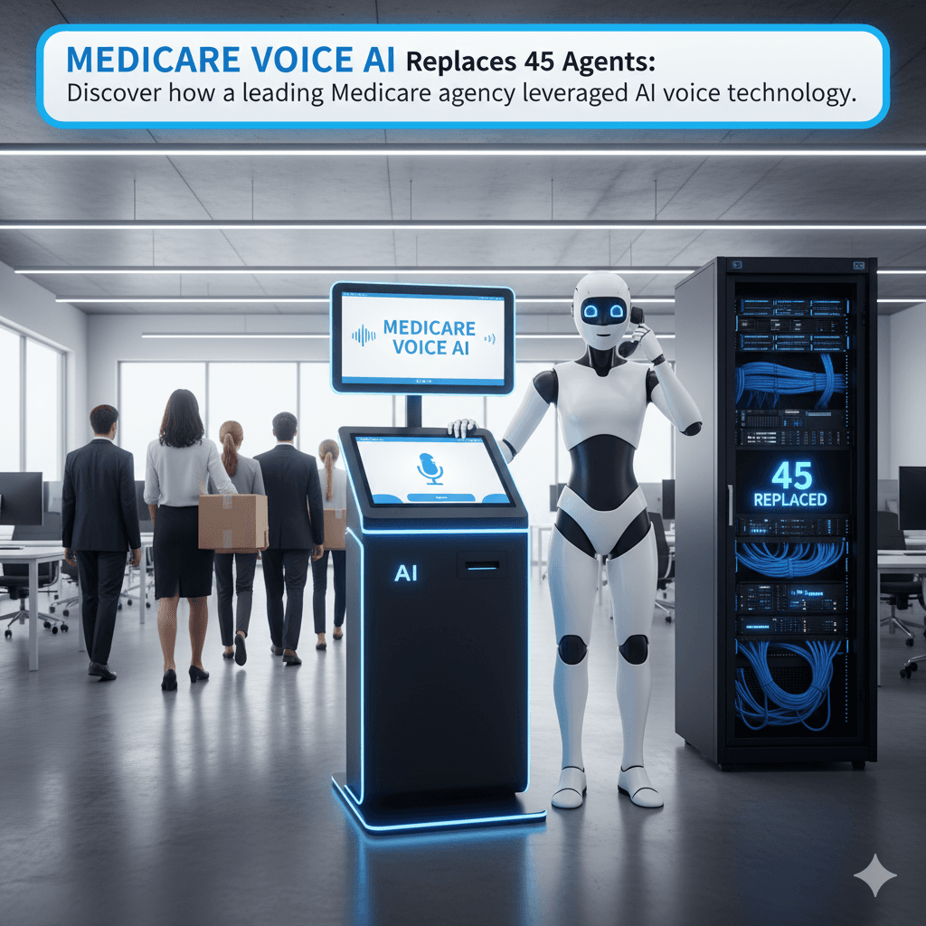 Medicare Voice AI Replaces 45 Agents